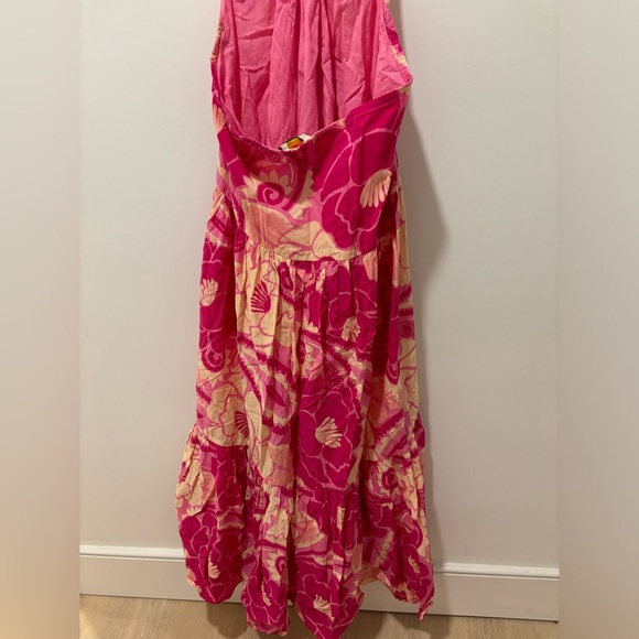 FARM Rio Tropical Groove Cotton Maxi Dress Size XS